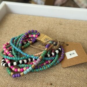 Plunder Multicolor Beaded Bracelet